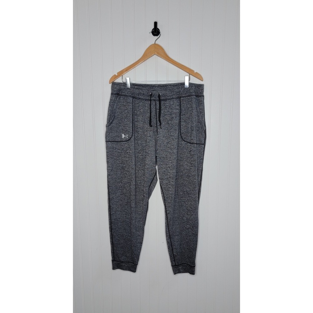Under Armour Tech Twist Athletic Jogger Pants Women's Size Large Gray